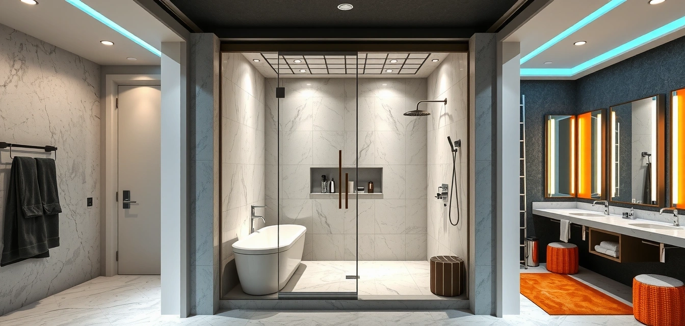 After bathroom renovation